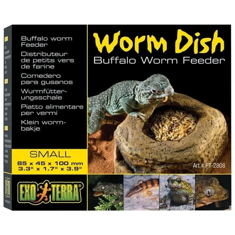Exo Terra Worm Dish 8.5x4.5x10cm