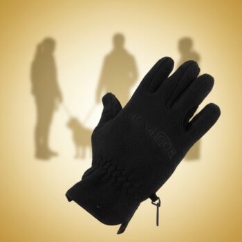 Equipage Fleecehansker Vinter Sort