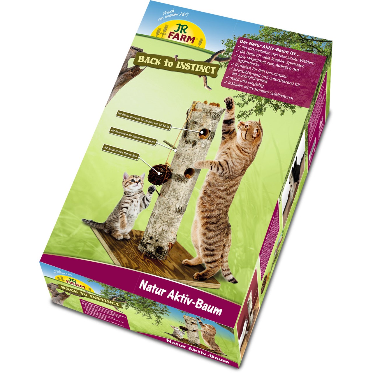 JR Farm back to Instinct kloremøbel 38x38x58cm