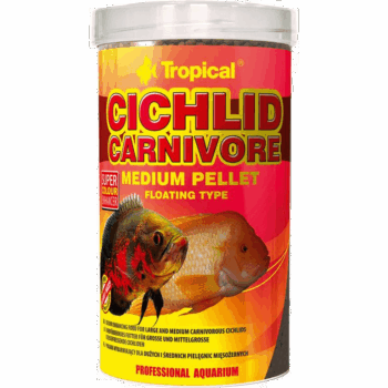 Tropical Cichlid Carnivore Medium Pellet