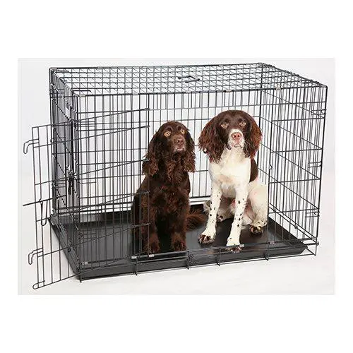 Stålbur hund sammenleggbart