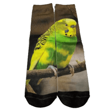 Tropefugl unisex 3D print sokker onesize