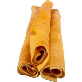 Oksetygg -tyggerulle ru00e5hud til hund av okse