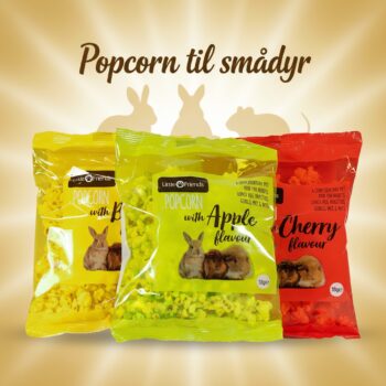 Popcorn til smådyr