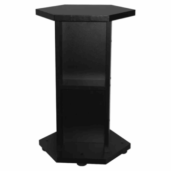 Su00f8ylebord til 6 kantet glassakvarium