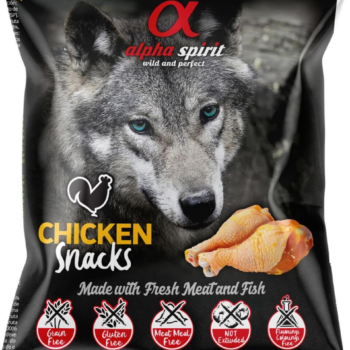 AlphaSpirit kylling hundesnacks 50g