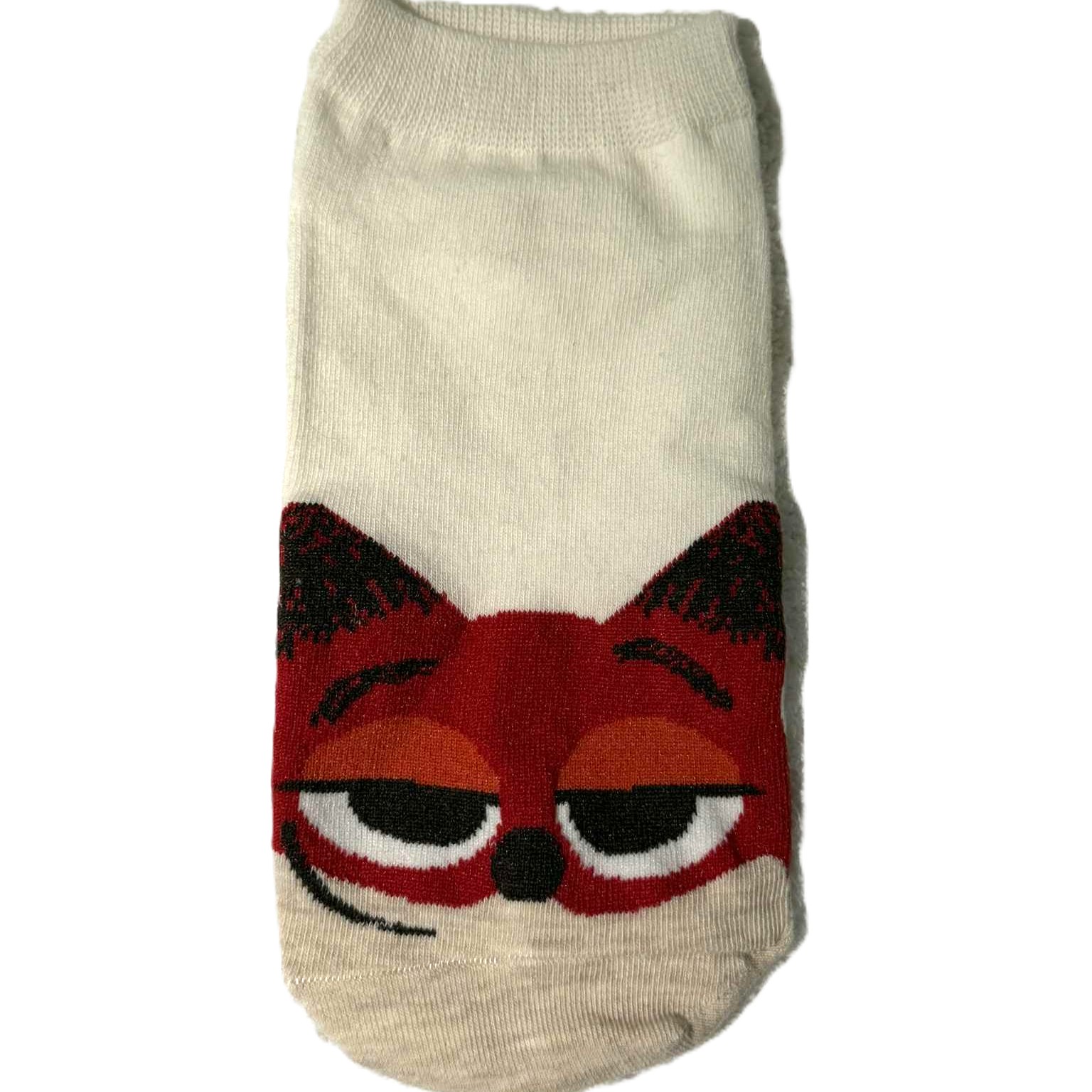 Ankelsokk med dyreansikt