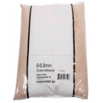 Chinchillasand 5kg Råda 0-0.3mm