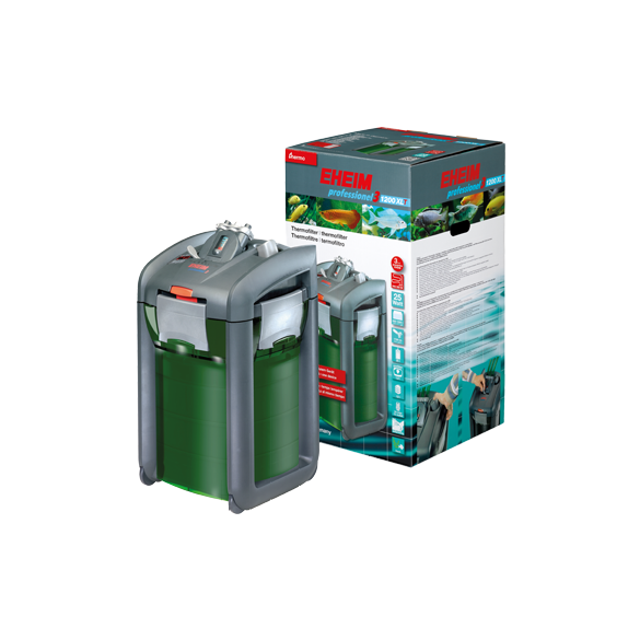 Eheim utvendig filter professional  3 1200 xlt thermofilter 