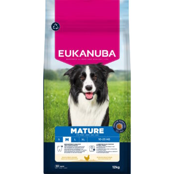 EUKANUBA Mature Medium Breed kylling