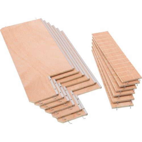 Sett med stiger og plattform for Tasmania 120 bur