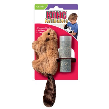 Kong Refillable Catnip Beaver