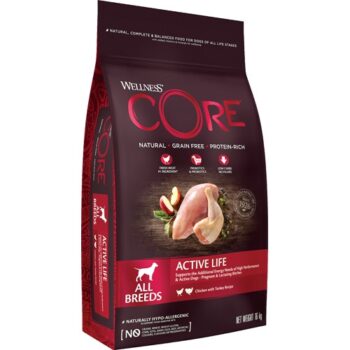 CORE Wellness Adult Active Life Chicken & Turkey 10kg